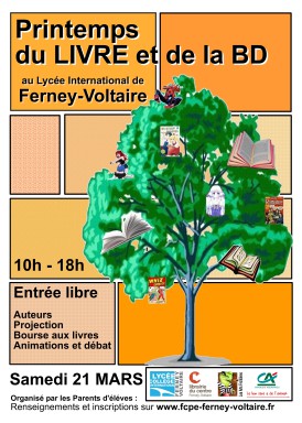 15-03-08 Affiche fête du livre lycée