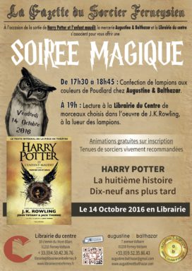 Harry Potter, soirée magique